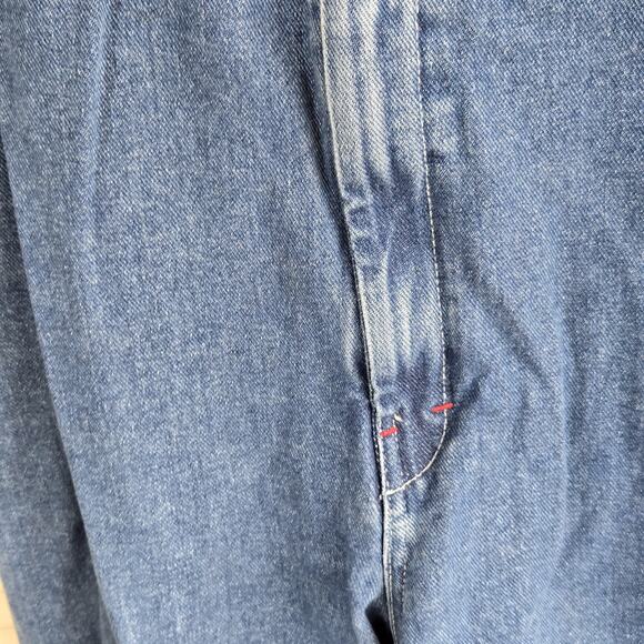 Dickies Bib Overalls Men's Size 36 X 34 Jean Denim Medium Wash Workwear - Picture 9 of 16